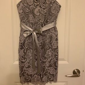 Adrianna Papell strapless dress